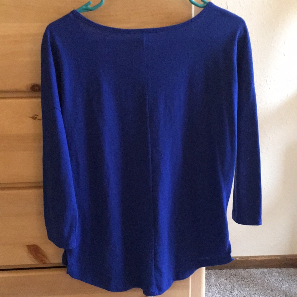 AERIE 3/4 Length Sleeve Henley Style Shirt - Picture 4 of 4